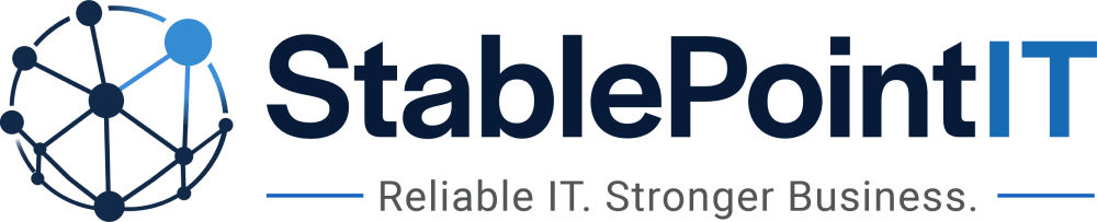 StablePointIT Horizontal Logo Greyscale