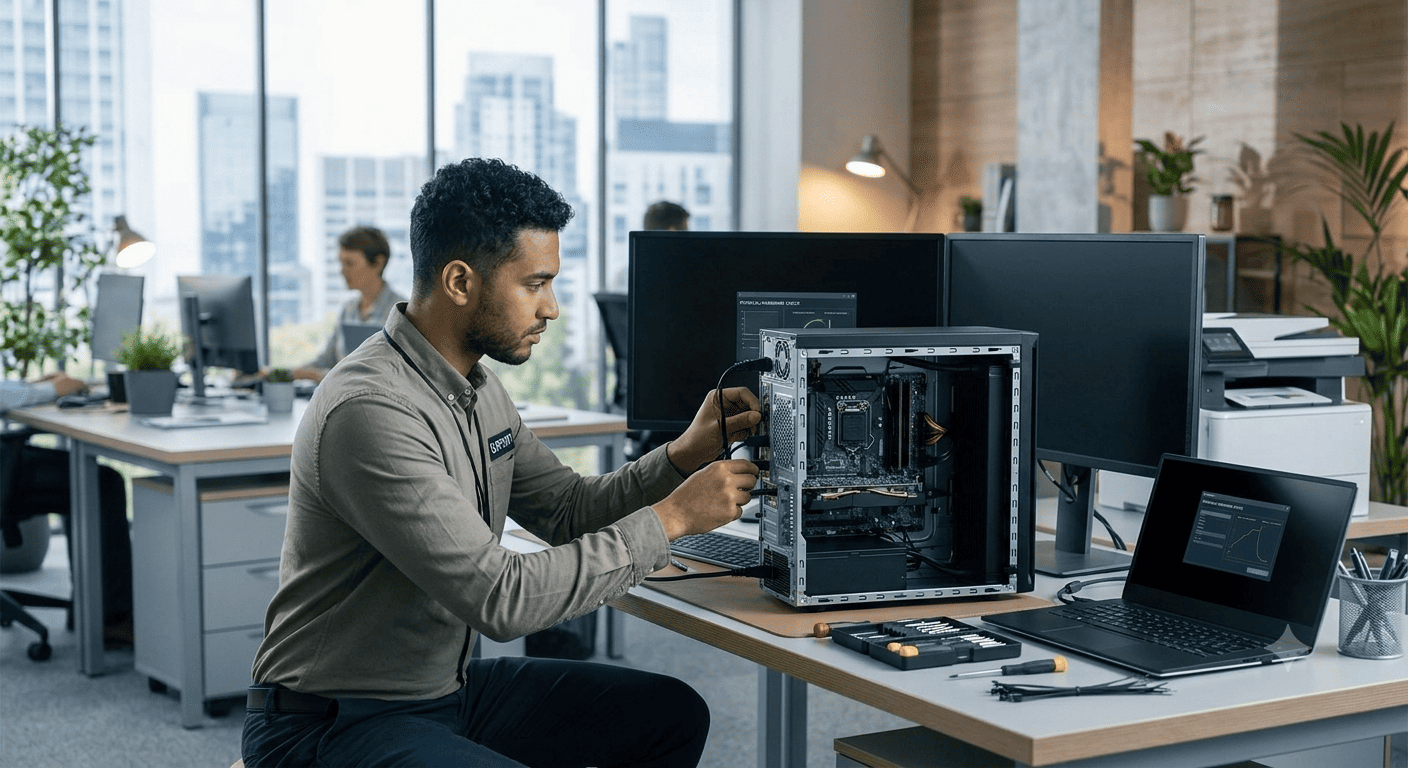 Onsite Assistance When Hands On Support